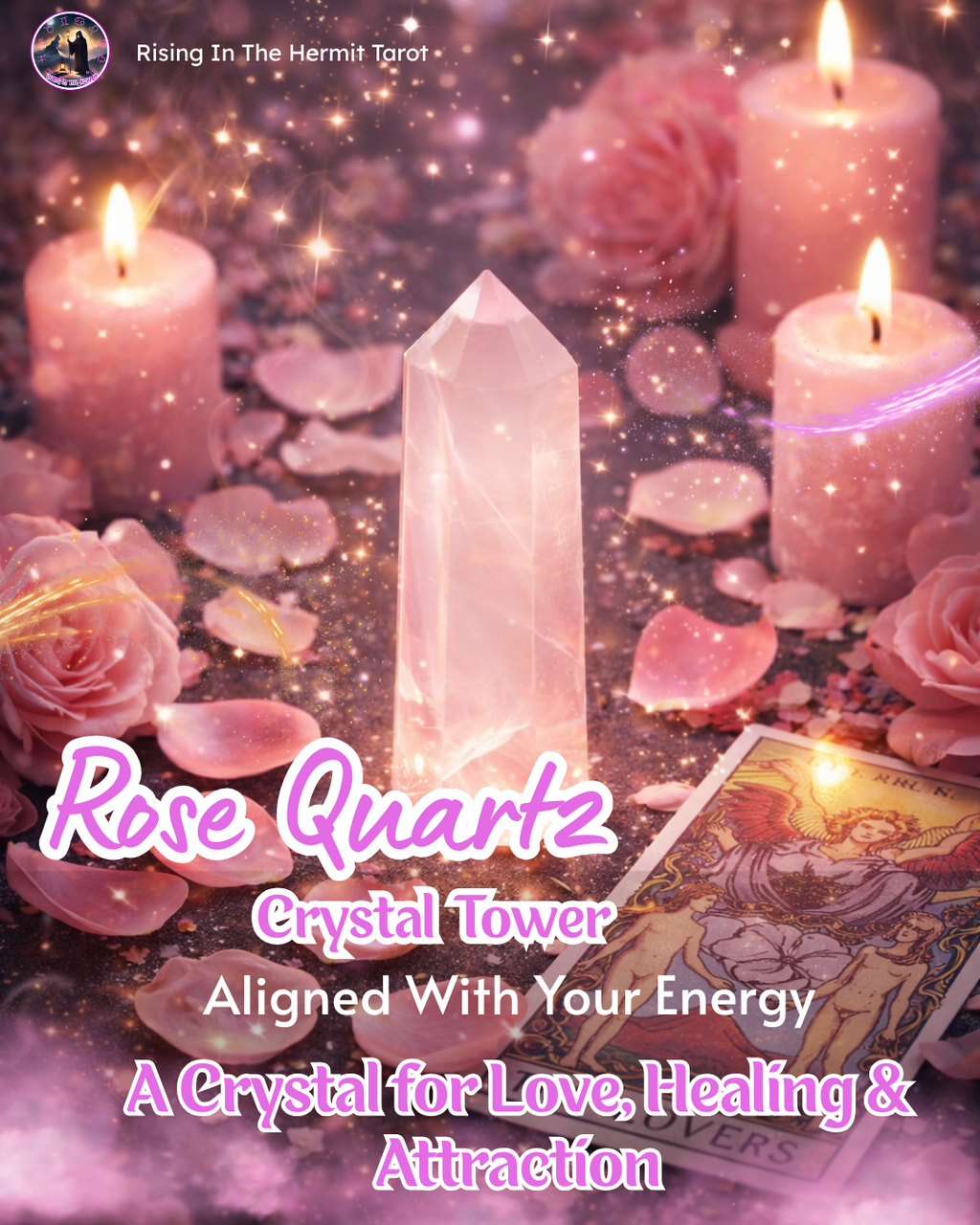 Healing Stone - Rose Quartz 能量水晶 - 粉晶