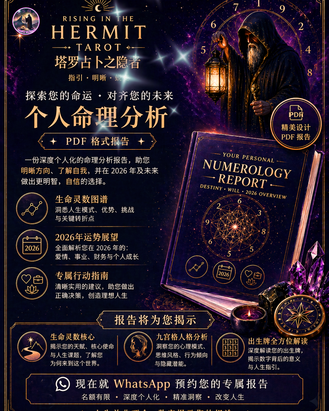 Numerology Analysis 命理学分析