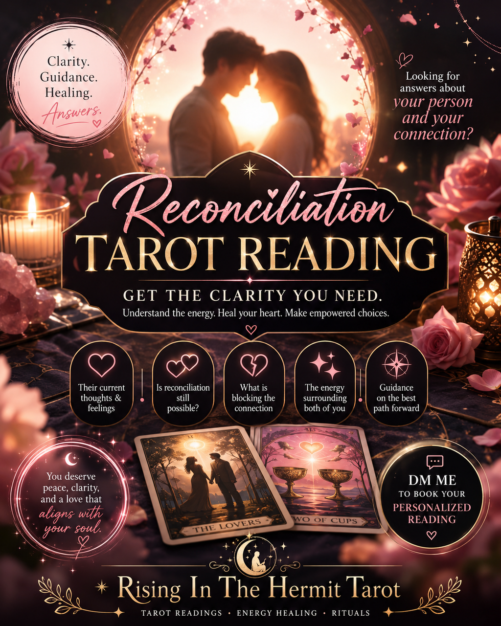 Tarot Reading - Reconciliation 塔罗牌占卜 -  感情复合