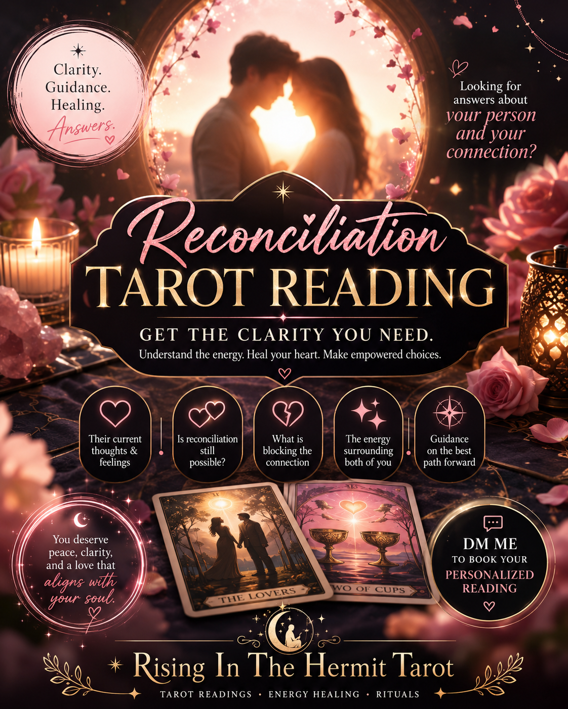 Tarot Reading - Reconciliation 塔罗牌占卜 -  感情复合