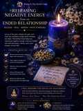 Herbal Premium Ritual - Releasing Negative Energy from an Ended Relationship 高级草药魔法仪式 -  释放结束了的感情关系的负能量