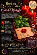 Herbal Premium Ritual - Bringing Reconciliation 高级草药魔法仪式 -  感情复合