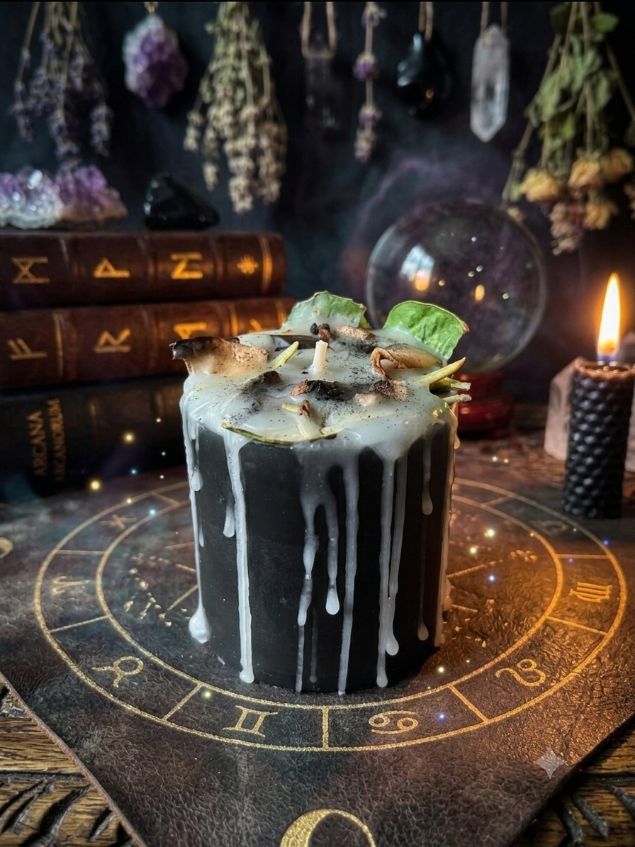 Protection from Negative Energies Magick Candle 抵御负能量魔法蜡烛