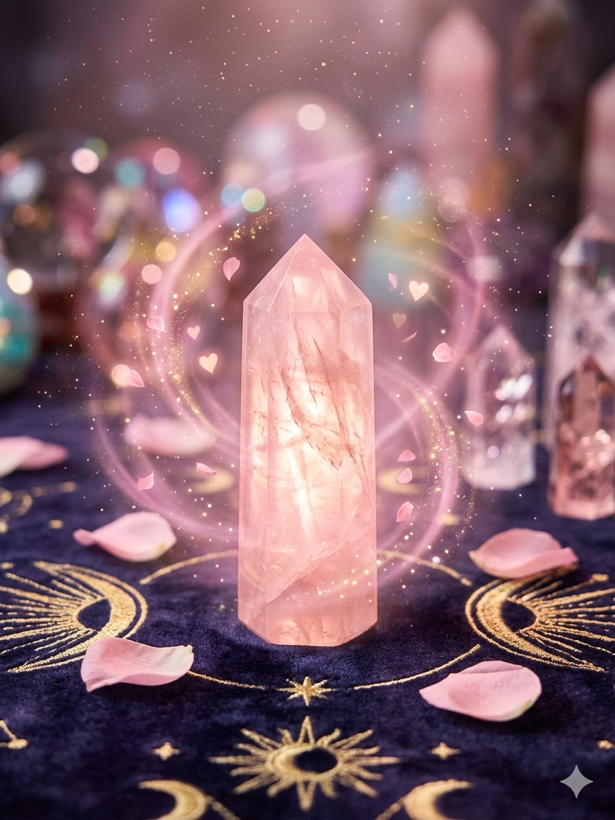 Healing Stone - Rose Quartz 能量水晶 - 粉晶