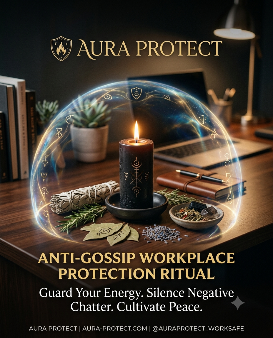 Herbal Premium Ritual - Anti-Gossip Workplace Protection 高级草药魔法仪式 - 职场防小人辟是非保护魔法仪式