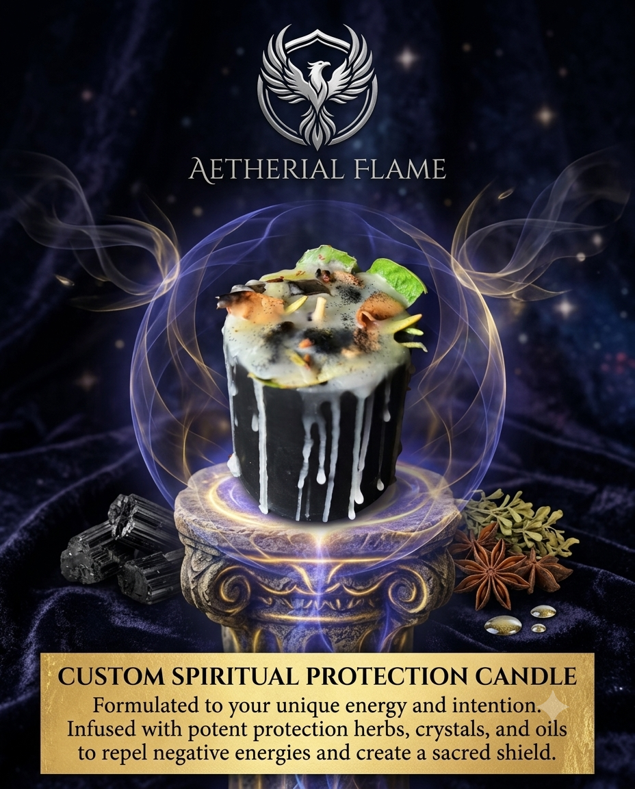 Protection from Negative Energies Magick Candle 抵御负能量魔法蜡烛