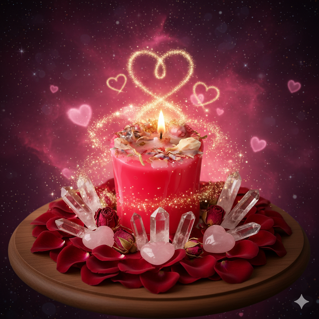 Attract Love Magick Candle 招爱情魔法蜡烛