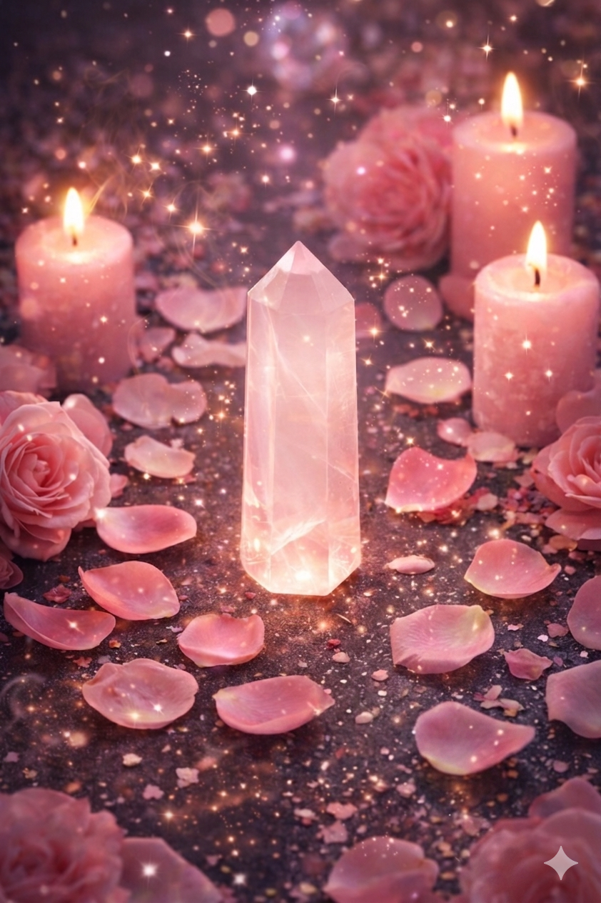 Healing Stone - Rose Quartz 能量水晶 - 粉晶