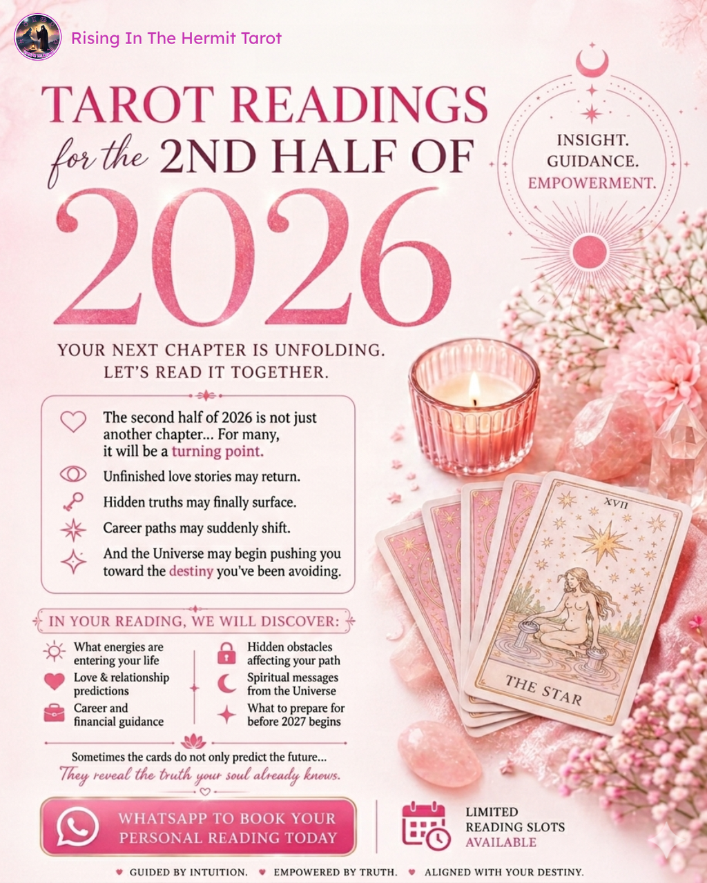 Tarot Reading - 2nd Half 2026 塔罗牌占卜 -  2026下半年运势