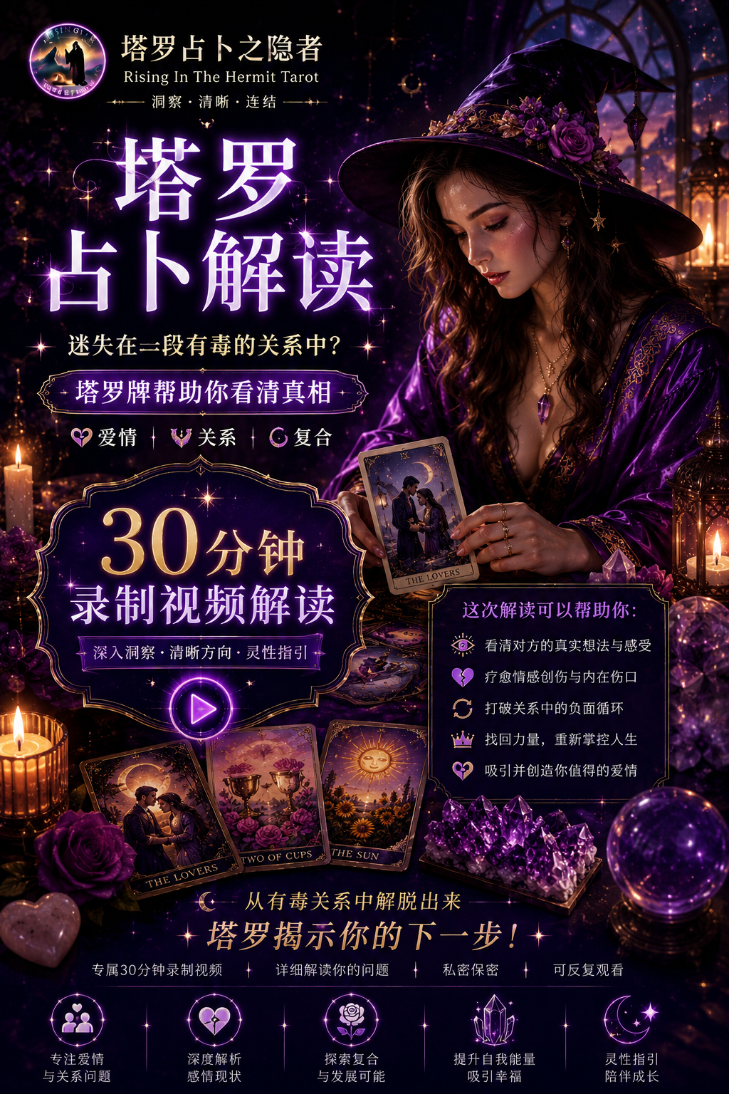 Tarot Reading - Stuck in a Narcissistic Marriage? 塔罗牌占卜 -  卡在自恋型婚姻困局？