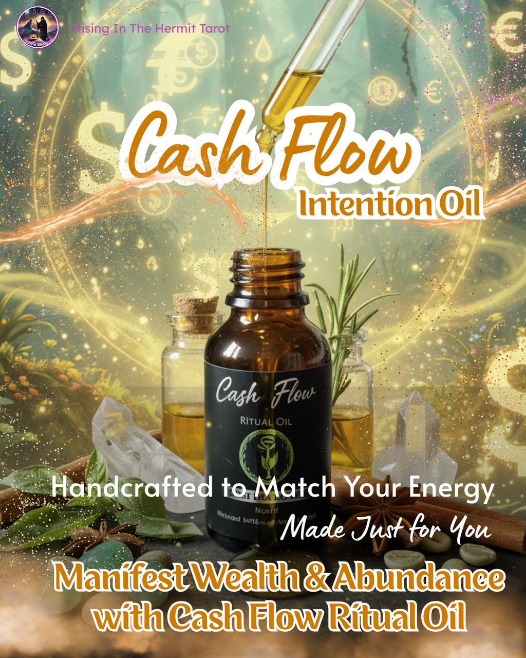 Cash Flow Intention Oil 现金流动魔法精油