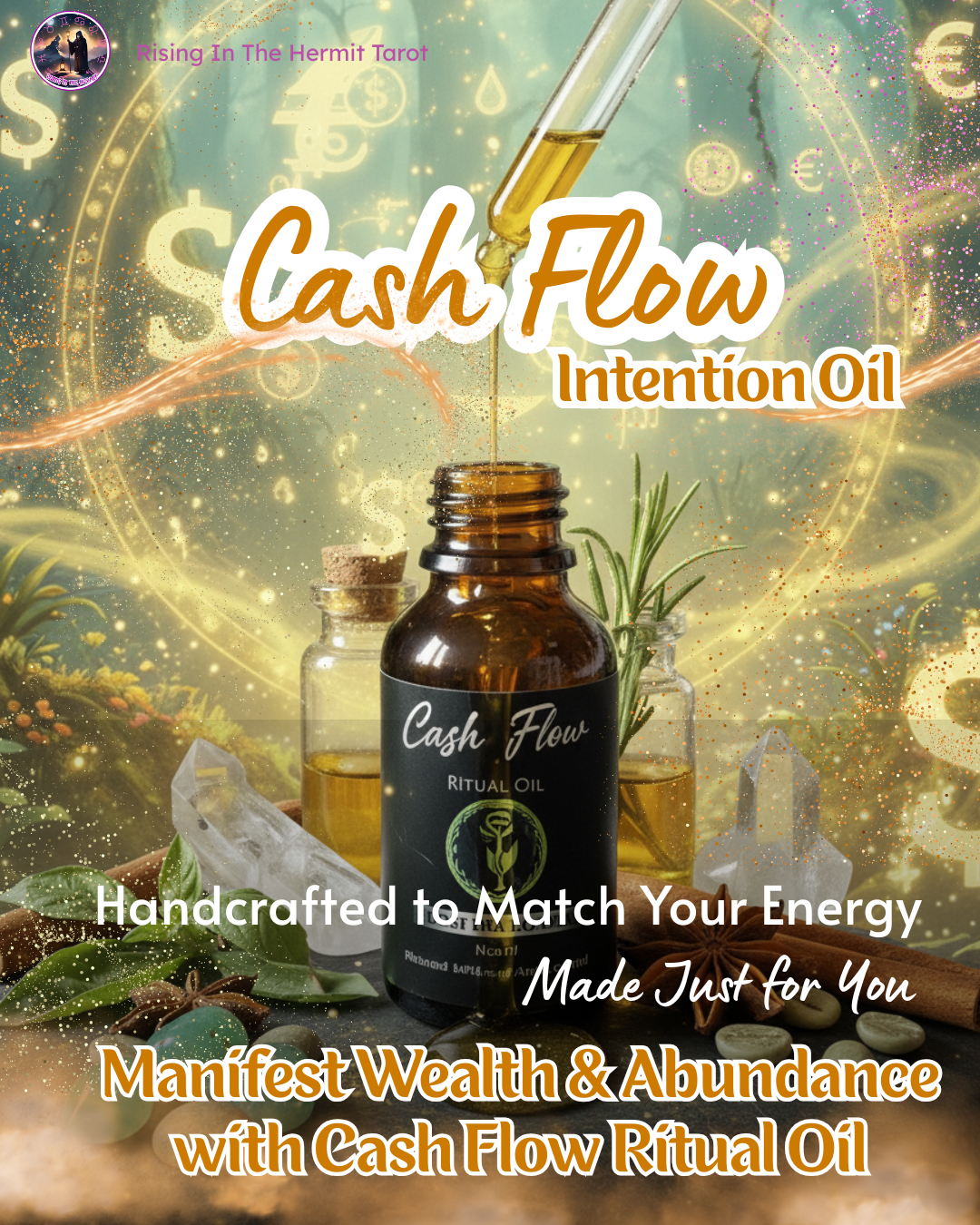 Cash Flow Intention Oil 现金流动魔法精油