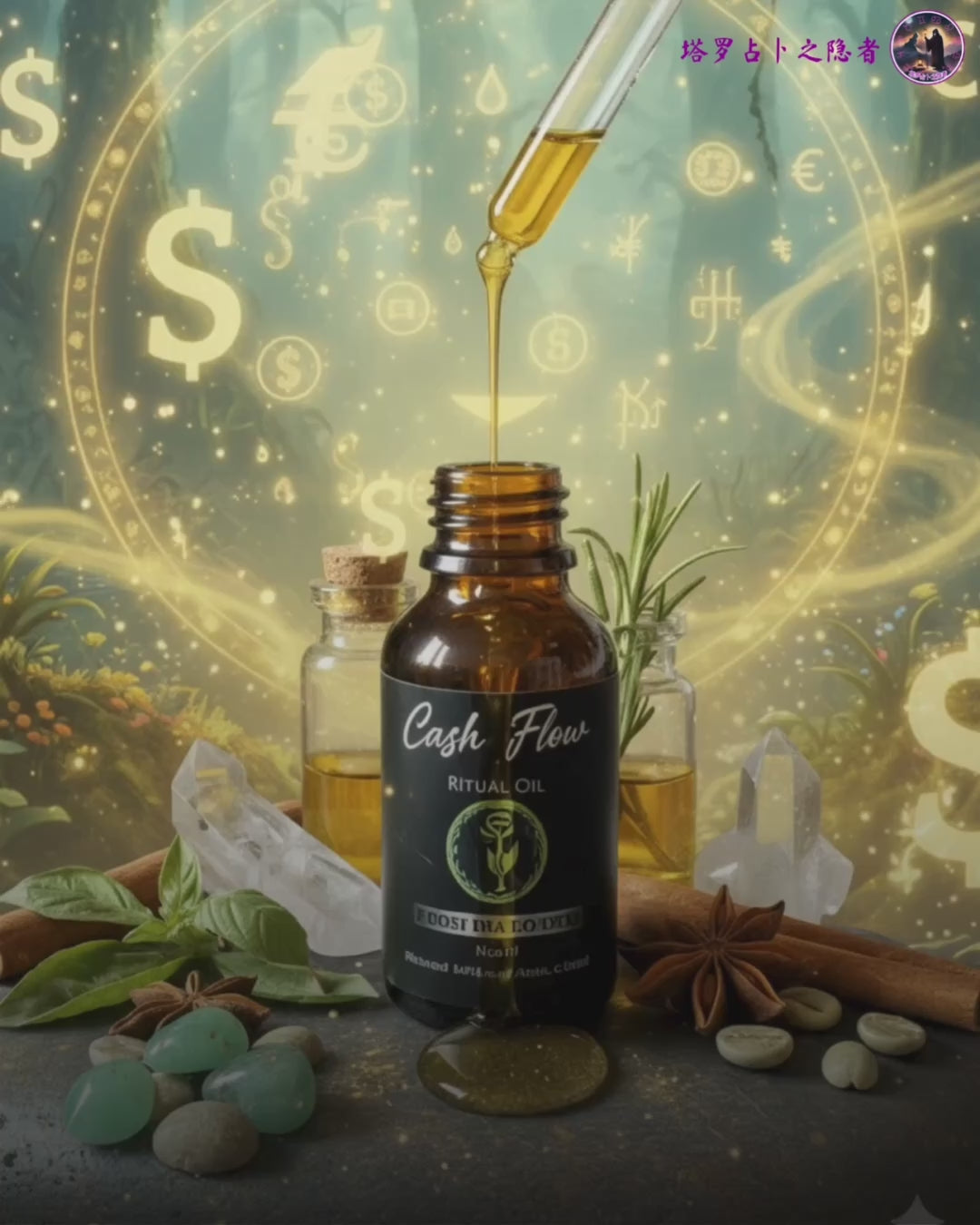Cash Flow Intention Oil 现金流动魔法精油