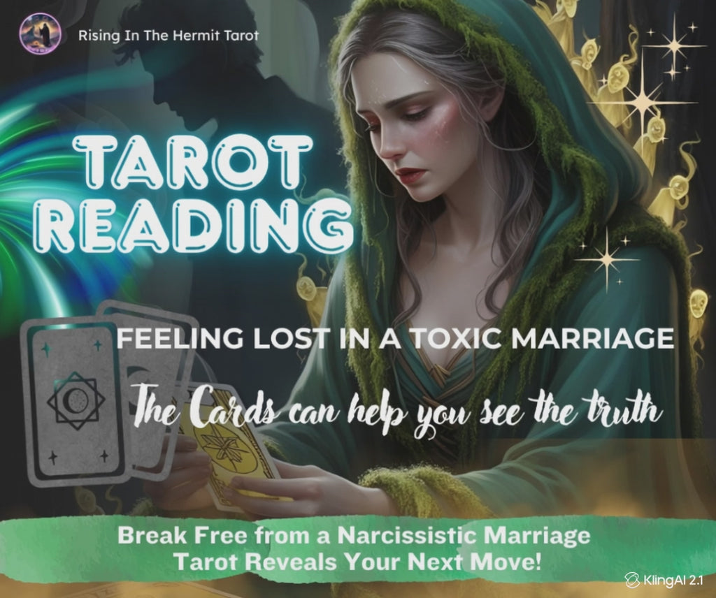 Tarot Reading - Stuck in a Narcissistic Marriage? 塔罗牌占卜 -  卡在自恋型婚姻困局？