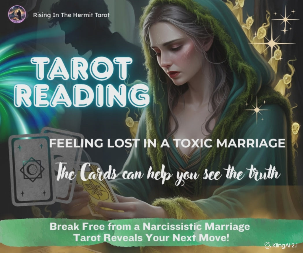 Tarot Reading - Stuck in a Narcissistic Marriage? 塔罗牌占卜 -  卡在自恋型婚姻困局？