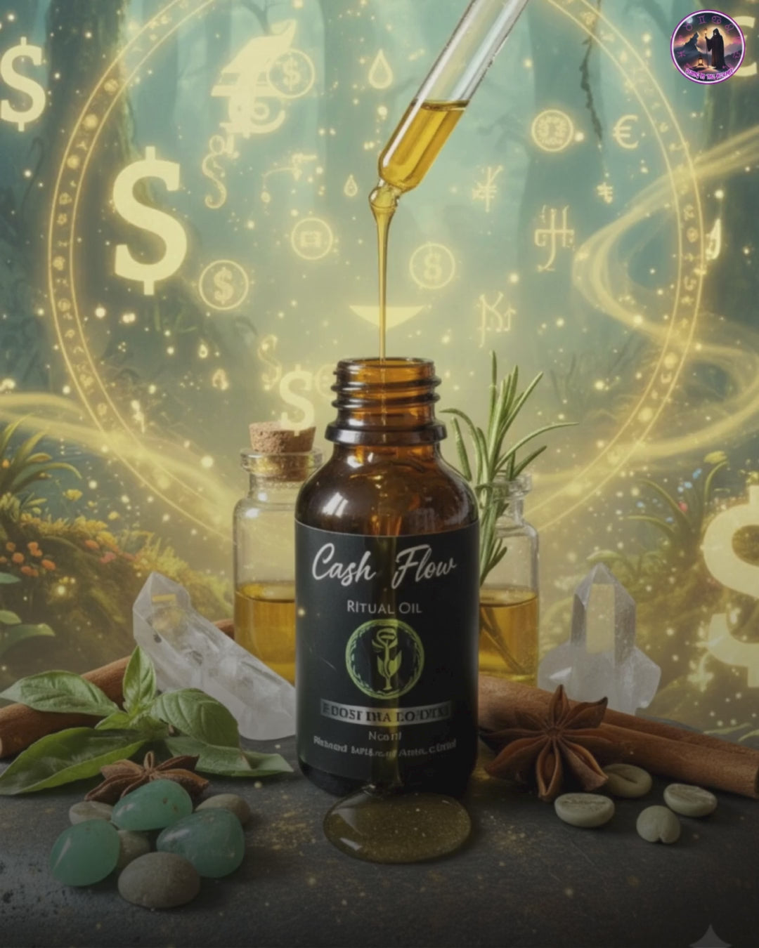 Cash Flow Intention Oil 现金流动魔法精油